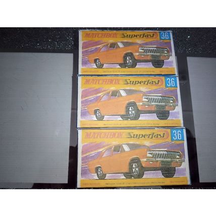 Matchbox - No36 Opel Diplomat - Replica / Reproduction Box