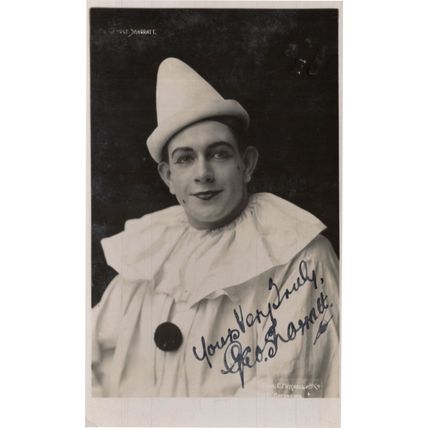 George Sharratt Harrogate Pierrot Clown Hand Signed Photo & MORE
