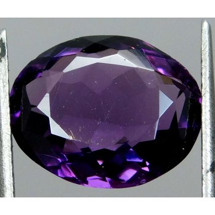 Natural 6.30 Ct Purple Color Amethyst Oval Cut Loose Gemstone