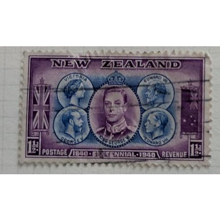 New Zealand Postage Stamp, 1940, 1.1/2d, Used Hinged