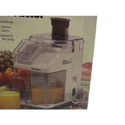 Vintage Rival Electric Juice Vegetable Extractor Model 965 White Kitchen