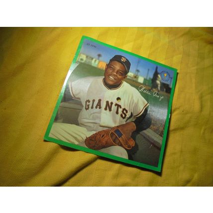 RARE 1962 Sports Champions WILLIE MAYS 7" Floppy 33 RPM Record! $35.00 Shipped!