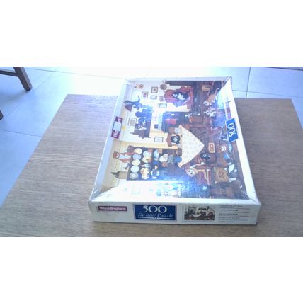 CRAZY CATS... FARMHOUSE KITCHEN by Linda Jane Smith Jigsaw (500 Piece) 1984