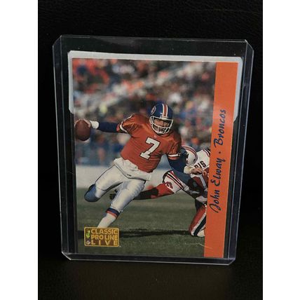 John Elway #69 | 1993 Classic Pro Line Live Football Trading Card