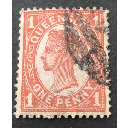 AUSTRALIAN STATES..-queensland SG 232 USED 1d #1