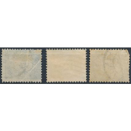 Numeral Definitive - Netherlands 1921 - FH - MiNr 107/9