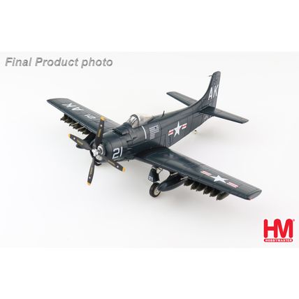 DOUGLAS AD-3 SKYRAIDER 122743, VMA-121, US MARINES - HOBBY MASTER HA2918 1/72