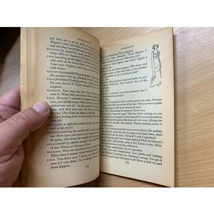 1958 "PYGMALION" BERNARD SHAW DRAMA PLAY PENGUIN PAPERBACK BOOK (P2)