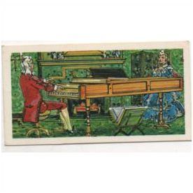 Inventors & Inventions 1975 Brooke Bond Tea trade card No.11 The Piano