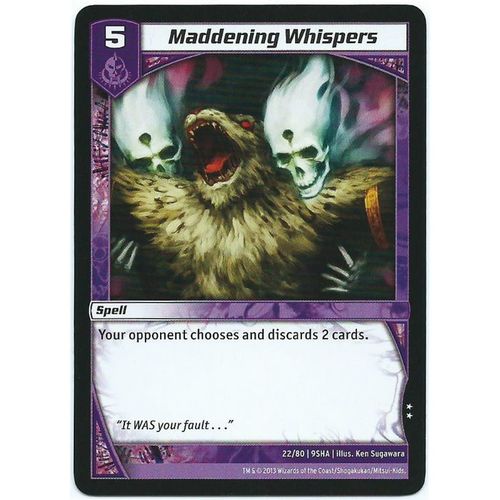 Kaijudo - Shattered Alliances - #22/80 - Maddening Whispers