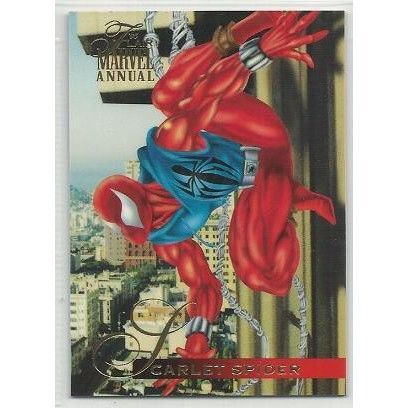 MARVEL ANNUAL 1995 FLAIR card # 60 SCARLET SPIDER on eBid United