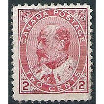 Canada 1903 SG177 2c Pale Rose-Carmine Mounted Mint ... .