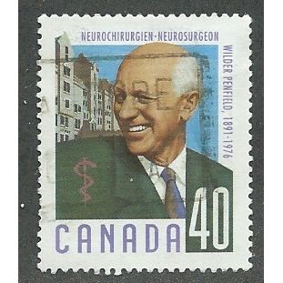 CAN 1991 40c ' MEDICAL PIONEERS - PENFIELD' FINE USED (EBID38-842)