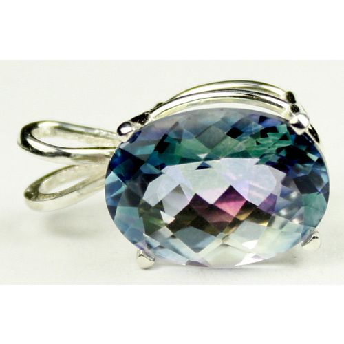 Neptune Garden Topaz, 925 Sterling Silver Pendant, SP004