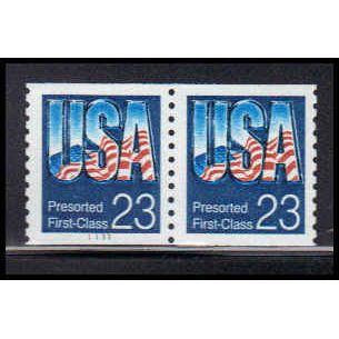 2607v 23c U.S.A. Very Fine MNH LGG CNP Left 1111 PA1448