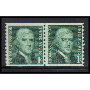1299 1c Thomas Jefferson Fine MNH CLP KA9336