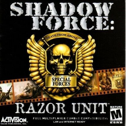 Shadow Force: Razor Unit (PC-CD, 2002) for Windows - NEW CD in SLEEVE