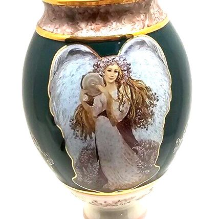 1999 Bradford Ornament Symphony of Angel Humility's Opus Heirloom Porcelain
