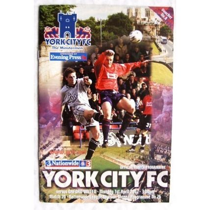 2002 programme York City v. Oxford United
