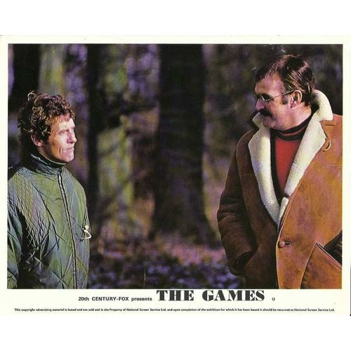 THE GAMES Michael Crawford, Ryan O'Neal 1970 F-O-H Stills Set (8)