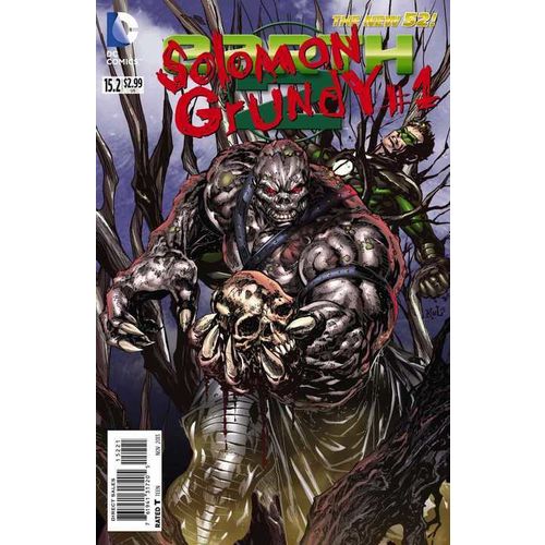 Earth 2 (2012) #15.2 DC Comics New 52 2D Cover SOLOMON GRUNDY #1