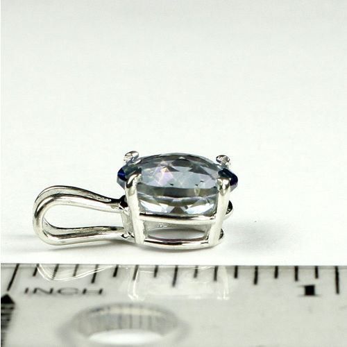 Neptune Garden Topaz, 925 Sterling Silver Pendant, SP002