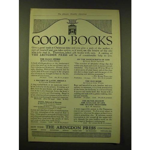 1918 The Abingdon Press Ad