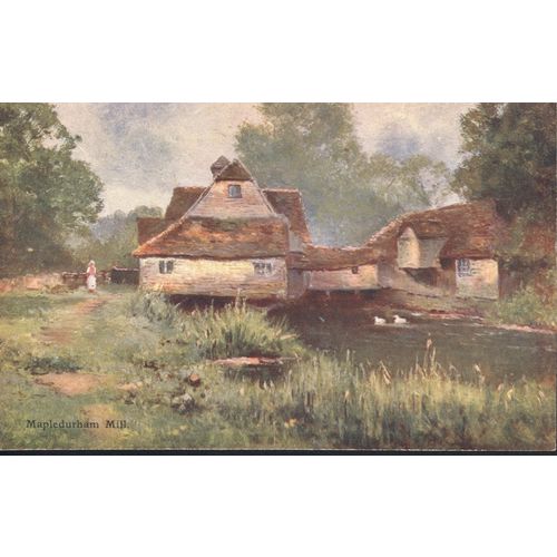 GB Postcard - Mapledurham Mill, Oxfordshire