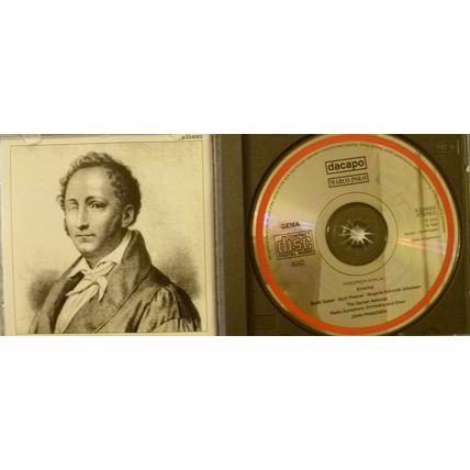 FRIEDRICH KUHLAU ELVERHOJ MUSIC CD with JOHN FRANDSEN BODIL GOBEL GURLI PLESNER