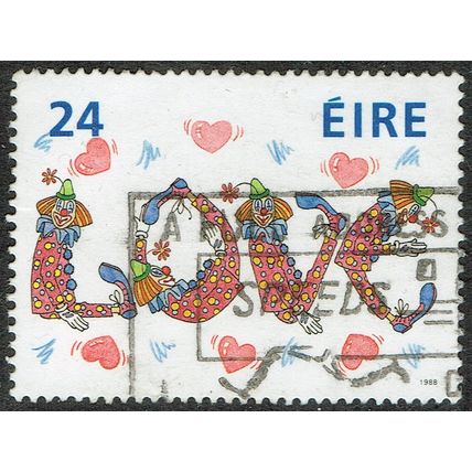 Ireland 1988 Greetings Stamp 24p Multicoloured SG684 GU