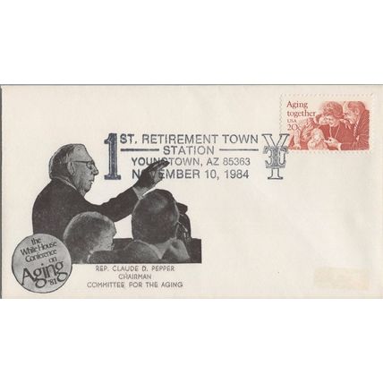 ZAYIX United States Event Cover - Retirement Town Station - Youngstown 05062SM90