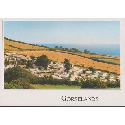 Gorselands Caravan Camping Site West Bexington On Sea Dorchester Postcard
