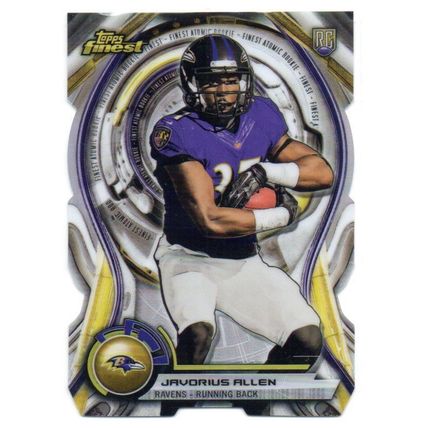 TOPPS FINEST ATOMIC ROOKIE JAVORIUS ALLEN DIE CUT REFRACTOR