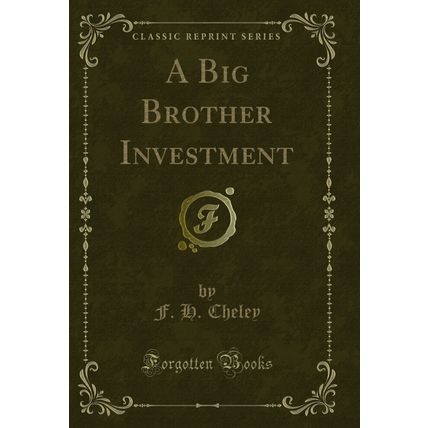 A Big Brother Investment (Classic Reprint)