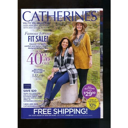 CATHERINE'S 2023 Women's Fashion Catalog FAMOUS FOR OUR FIT SALE NEW ELLOS