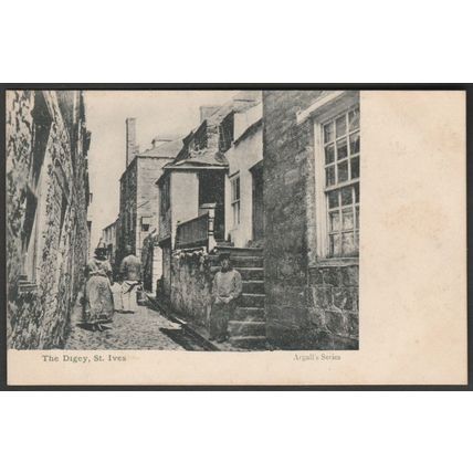 The Digey, St Ives, Cornwall, 1914 - Argall's Postcard