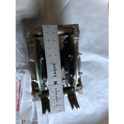 NEW ARO 666101-244-C 1" METAL DIAPHRAGM PUMP. 120PSIG,66610T-244-C,666101 244,AL
