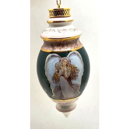 1999 Bradford Ornament Symphony of Angel Humility's Opus Heirloom Porcelain