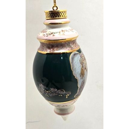 1999 Bradford Ornament Symphony of Angel Humility's Opus Heirloom Porcelain