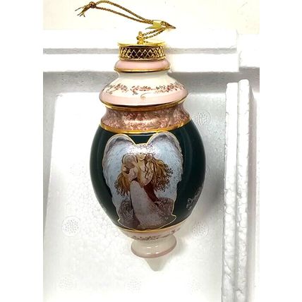 1999 Bradford Ornament Symphony of Angel Humility's Opus Heirloom Porcelain