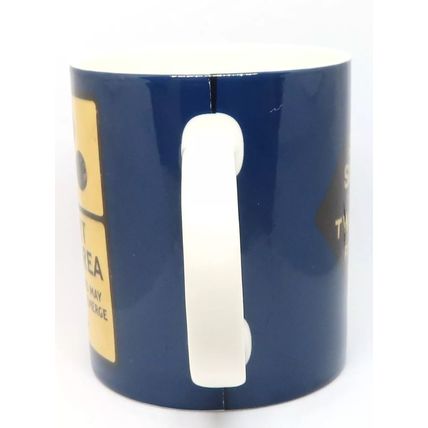 Tea Stop Mug Tea Biscuit Request Stop Ceramic 9.5 CM Gift Tableware Drinks