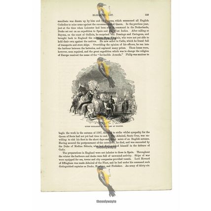 Queen Elizabeth I At Camp At Tilbury c1587, Book Illustration (Print), c1870