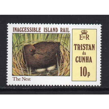 Tristan da Cunha - 1981 - 10p Inaccessible Island Rail (sg318), MNH