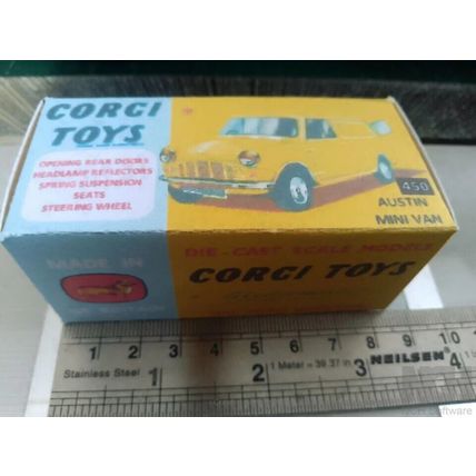 CORGI No450 Minivans empty hand crafted boxes