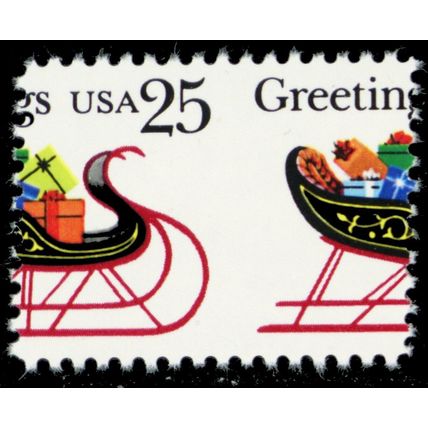 2428, Mint NH 25¢ Perforation Shift Freak Error * Stuart Katz