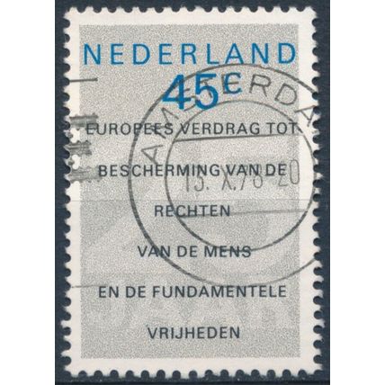 Human Rights Treaty - Netherlands 1978 - F H - MiNr 1119