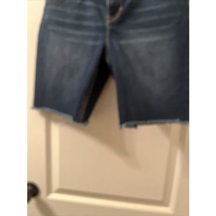 U.S. Polo Assn. Blue Denim Jean Cut Off Shorts Pockets Women's Size 8 Slim Fit