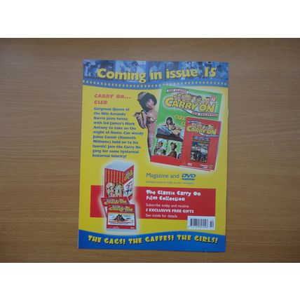 Carry On Screaming Magazine & DVD The Classic Film Collection Issue 14 2004
