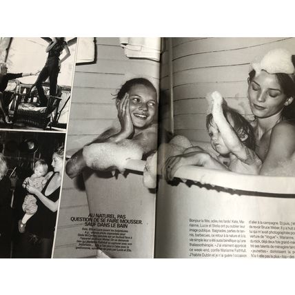 PARIS MATCH 2 JULY 1998 PRINCE WILLIAM AT 16 : KATE MOSS : MARIANNE FAITHFULL