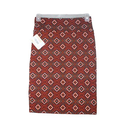 Womens Pencil Skirt LulaRoe Cassie Southwestern Aztec Diamond Design New